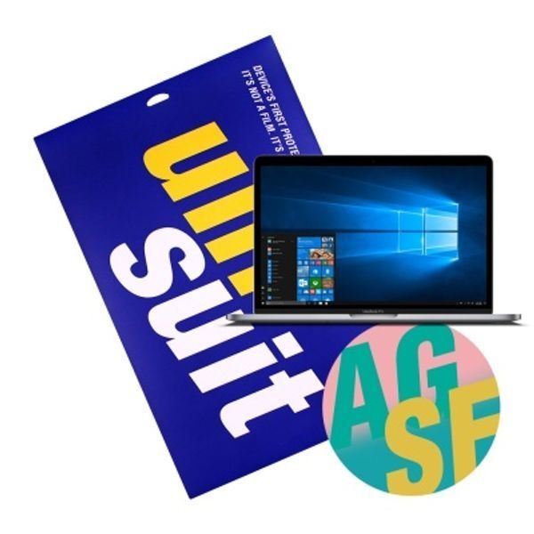 [교보문고] 유니슈트 2019 맥북프로 15형(터치바) 저반사+서피스 3종 세트