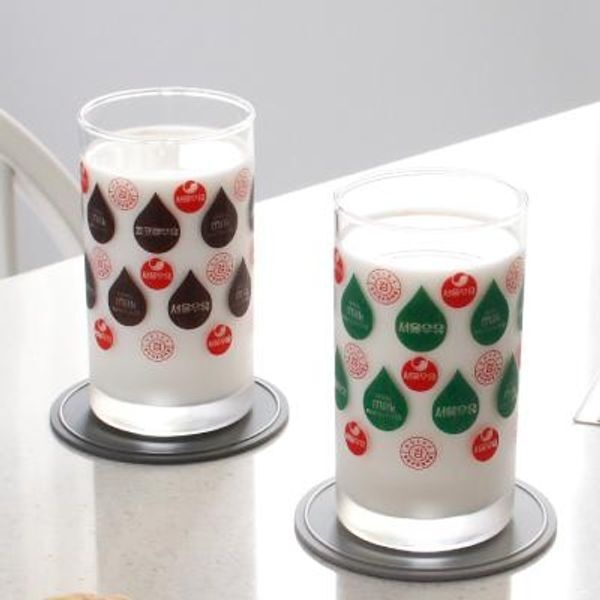 체리하우스 [교보문고] 체리하우스 (정품) 서울우유 굿즈 일자 하이볼 - 2type