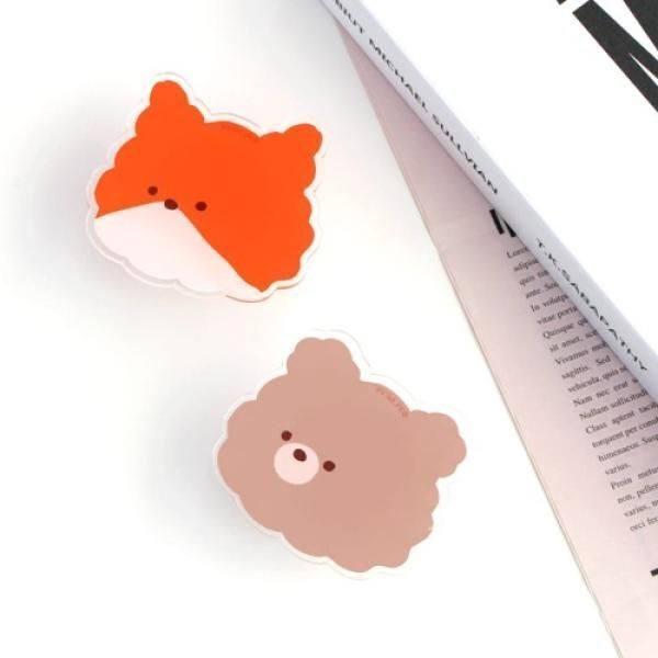 [교보문고] 엠픽 M-PEAK 푸푸와 토토 아크릴 스마트톡(단품)