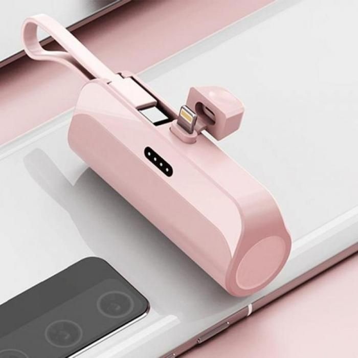 일체형 보조배터리 5000mAh C-type 8-pin 도킹형