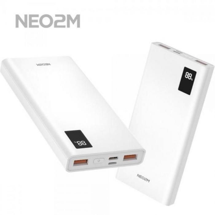 포함 PD 10000-20000mAh 20W C타입 대용량 보조배터리 NEO2M 고속 슬림핏 보조배터리 케이블