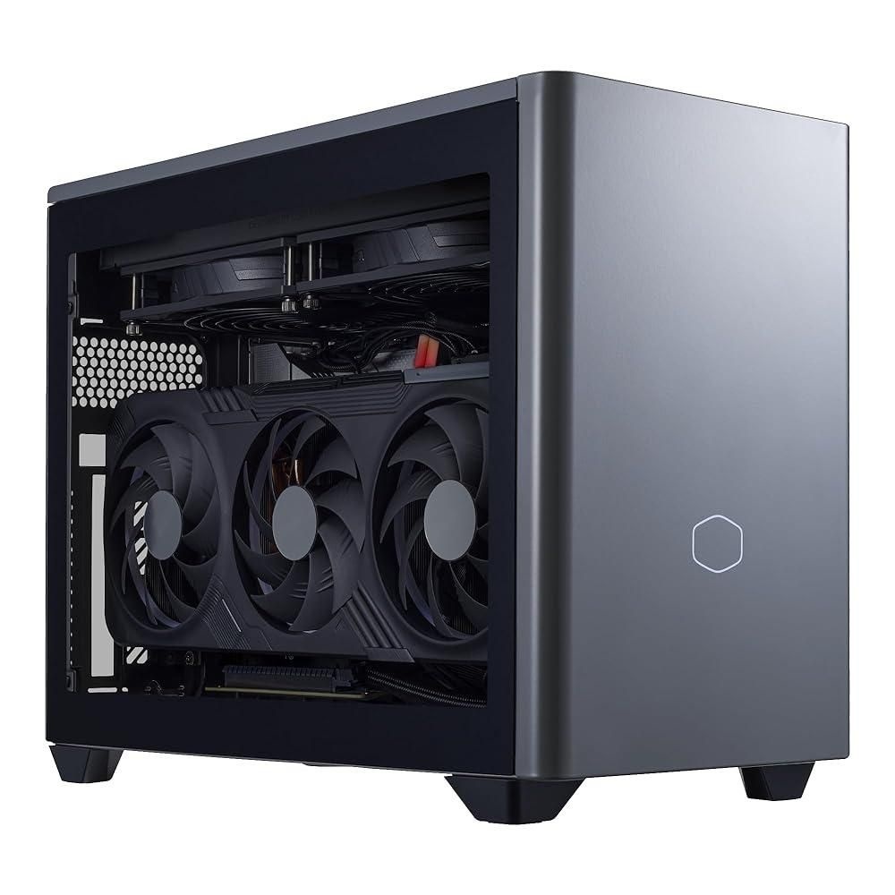 [해외] Cooler Master NR2 Pro Mini ITX  AMD RYZEN 7 7800X3D 4.2GHz (5.0GHz 터보) | Gigabyte RX 9070 XT 16GB & B650I AORUS ULTRA | 32GB DDR5 6000MHz | 2TB