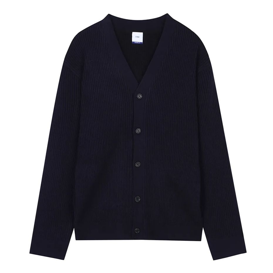 [롯데백화점] 지이크 F/W 캐주얼 울 혼방 립 브이넥 가디건 PFUCX8060 LE1220406017