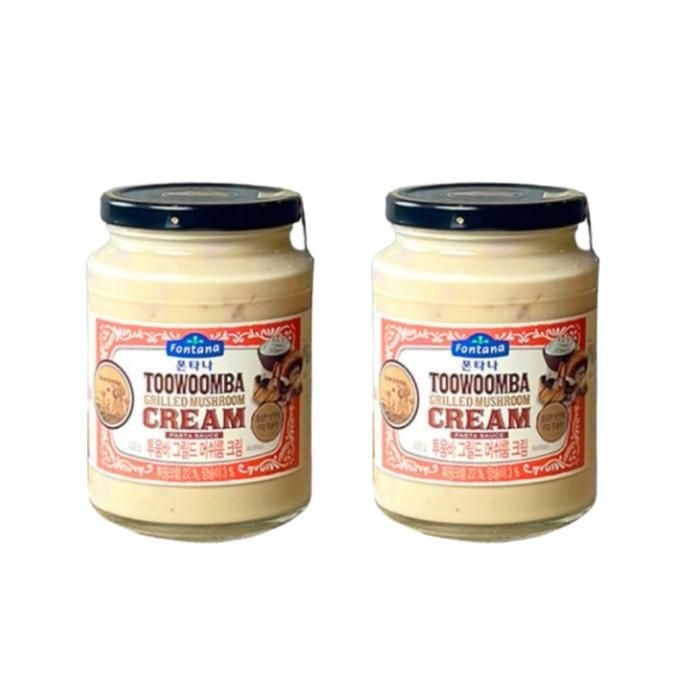 폰타나 투움바 그릴드 머쉬룸크림 430g X2 풍미소스