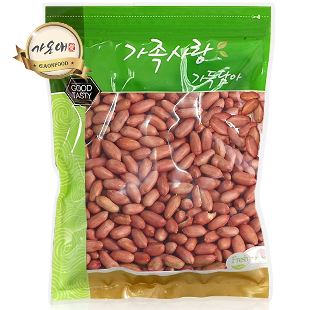 가온애 볶음땅콩 1kg / 땅콩 볶은땅콩 볶은땅콩1kg 구운땅콩 맥주안주 복음땅콩 복은땅콩 건과 견과류