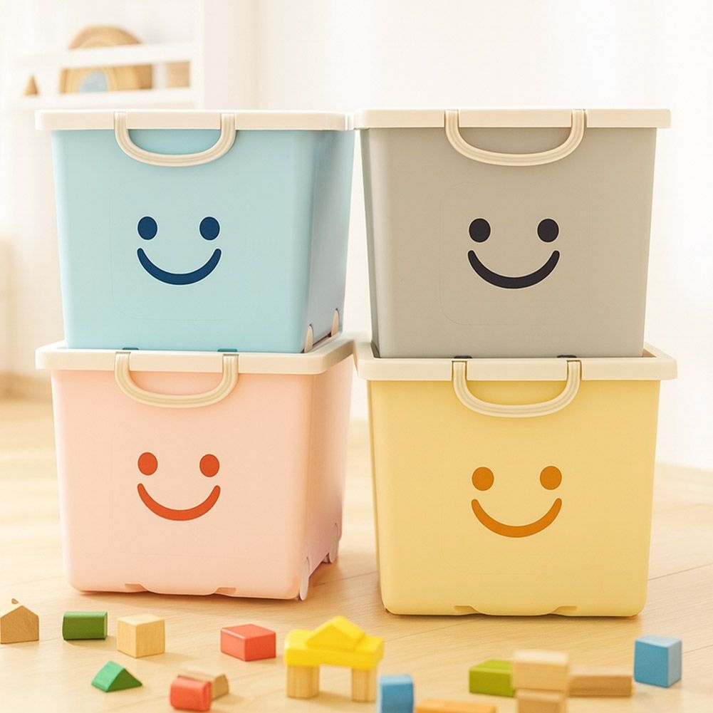 유원피에스 (현대Hmall) 보노하우스 모던 이동식 해피박스 44L 2P 장난감 정리함