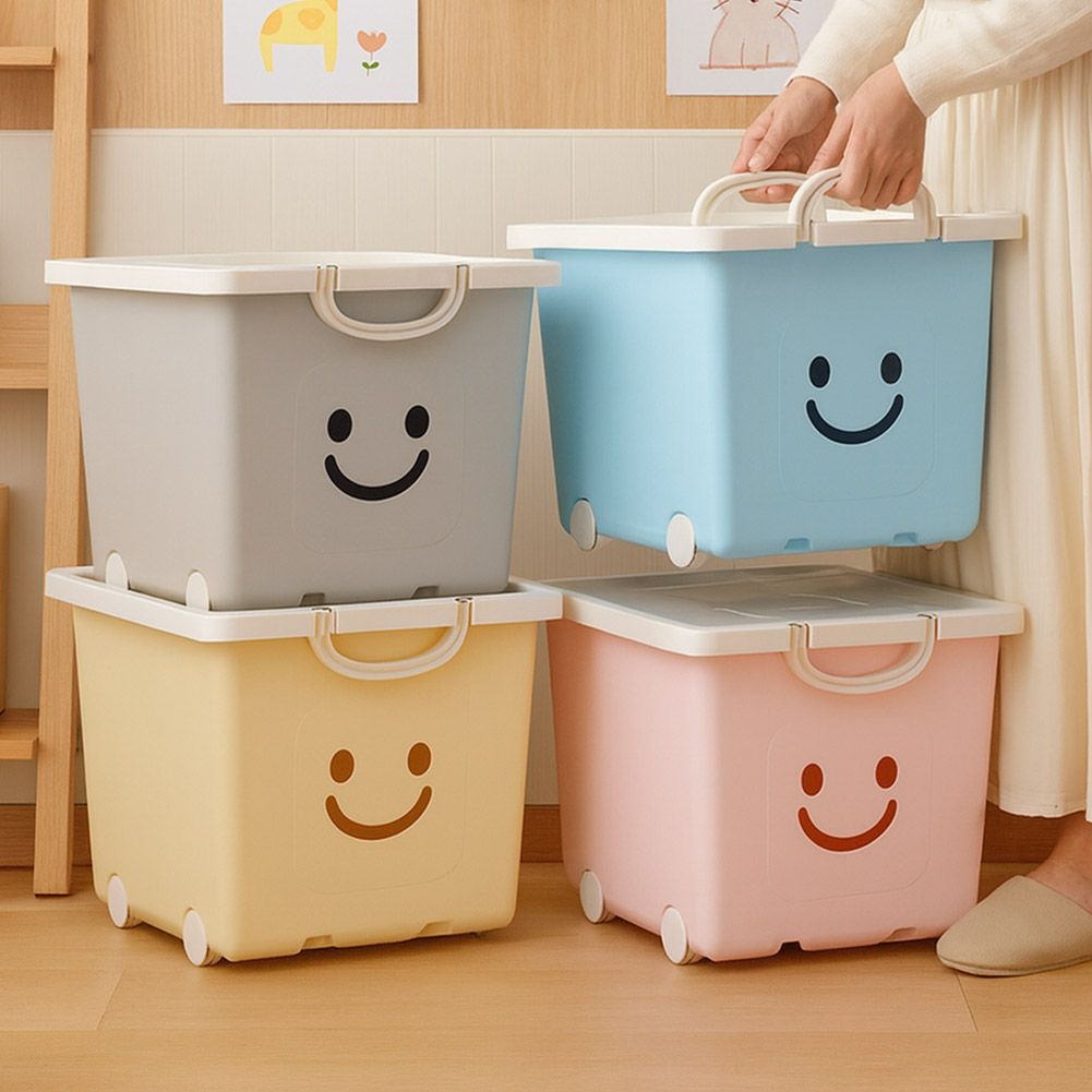 유원피에스 (현대Hmall) 보노하우스 모던 이동식 해피박스 44L 1P 장난감 정리함