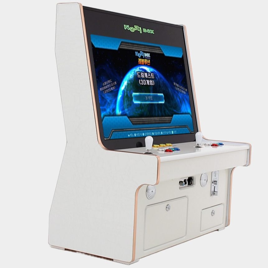 노리박스 레볼루션RV 32 강화 TV수신 좌식형 오락실게임기