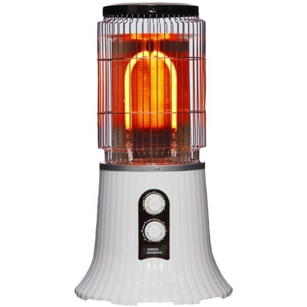 원적외선 카본 원통형 히터 전기난로(DH-2000)KOREAN GEOGRAPHIC 이동식 스토브