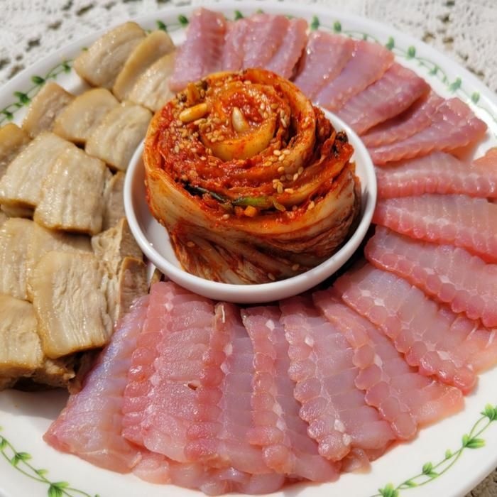 상세참조 국내산 목포 숙성 참 홍어회 250g (숙성도 선택가능) 초장무료