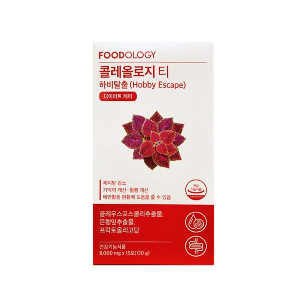 푸드올로지 콜레올로지 티 프로 8g x 15포