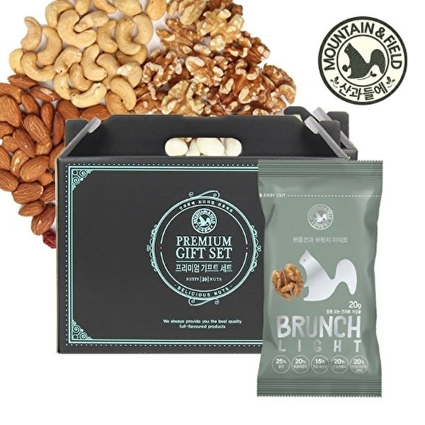 (주)산과들에 산과들에 [산과들에]하루견과 브런치라이트 30봉 선물세트