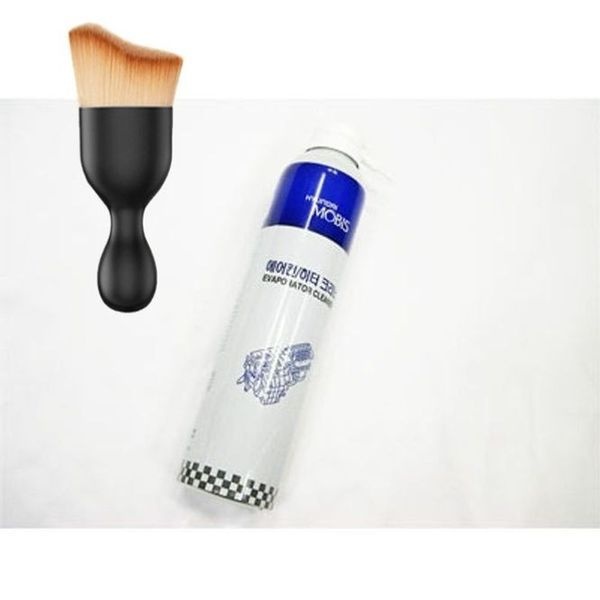 [하프클럽]자동차 에바 크리너 에어컨 청소 먼지 브러쉬 세트