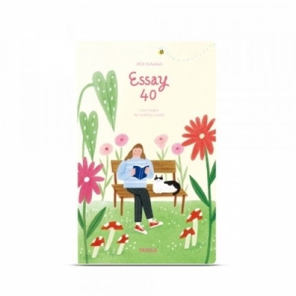 입고0915 양지사 2026년 다이어리 에쎄이40 아이보리  101x...