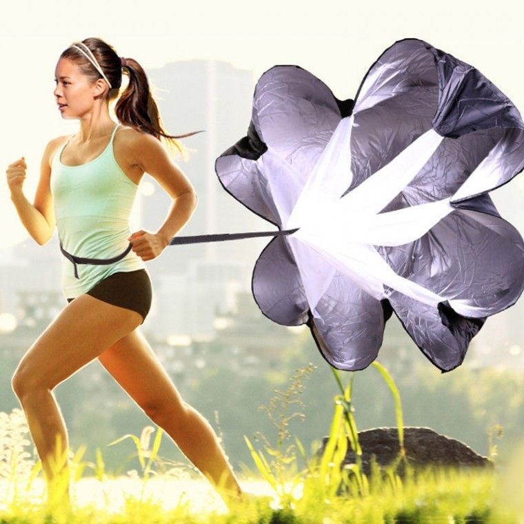 하체힘 순발력향상 낙하산 달리기 운동회 체육대회 공기저항 체력훈련용품