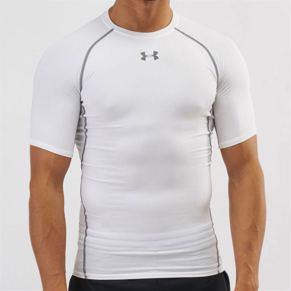 언더아머 [언더아머] HeatGear 반팔 컴프레션 셔츠 1257468-100