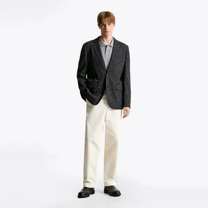 울 저지 블레이저 T12F6WJB731ML1PA7