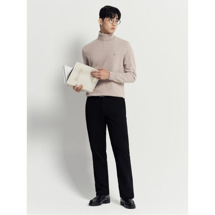 빈폴 멘 기모 스탠다드핏 슬랙스 블랙 BC5X21C275
