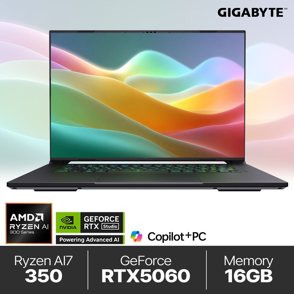 기가바이트 GIGABYTE AERO X16 1VH93KRC94A-R(스페이스 그레이)