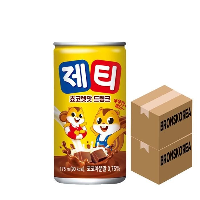 동서 제티 쵸코렛맛 드링크 175ml X 60캔/초코렛 초코음료