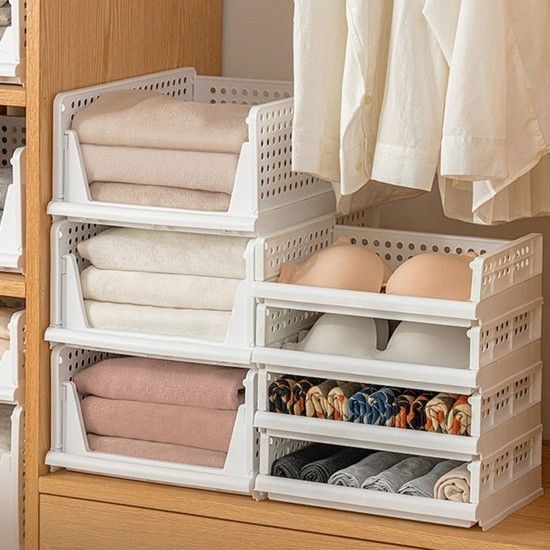 서랍형 수납함 큰 옷장 서랍 슬라이딩 수납장 공간 옷방정리함 적층수납함
