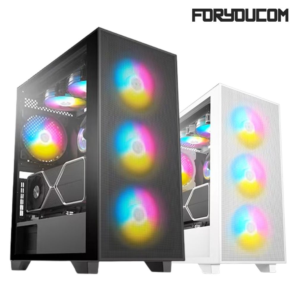 포유컴퓨터 라이젠5 7400F RX9060XT_16GB RAM_32GB SSD_1TB 조립PC 게이밍 컴퓨터 데스크탑 본체 3522