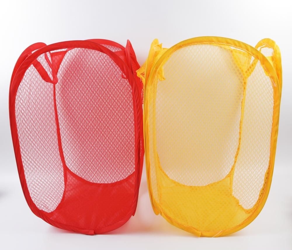 다온이미지 빨래바구니 휴대가 편리한 접이식 캠핑 빨래바구니 1P 캠핑바구니