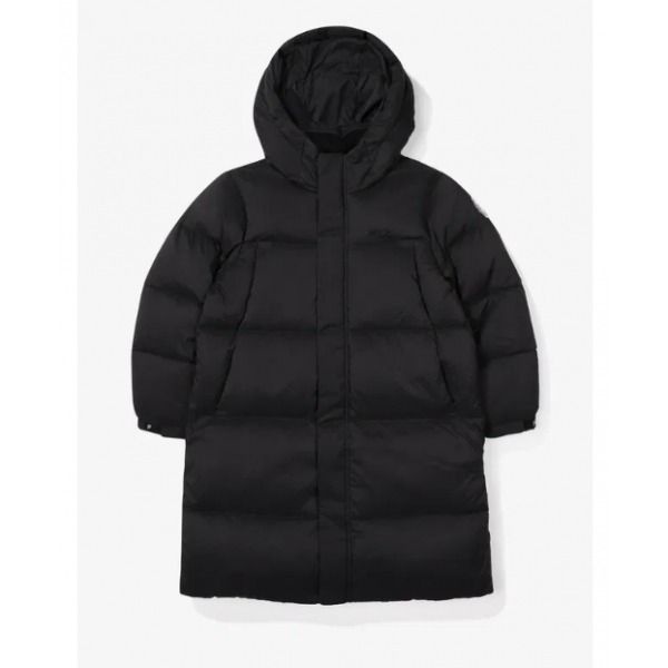 휠라 [패션플러스][휠라]휠라키즈 베이직 롱 구스 다운 FK2DJF4109X BLK