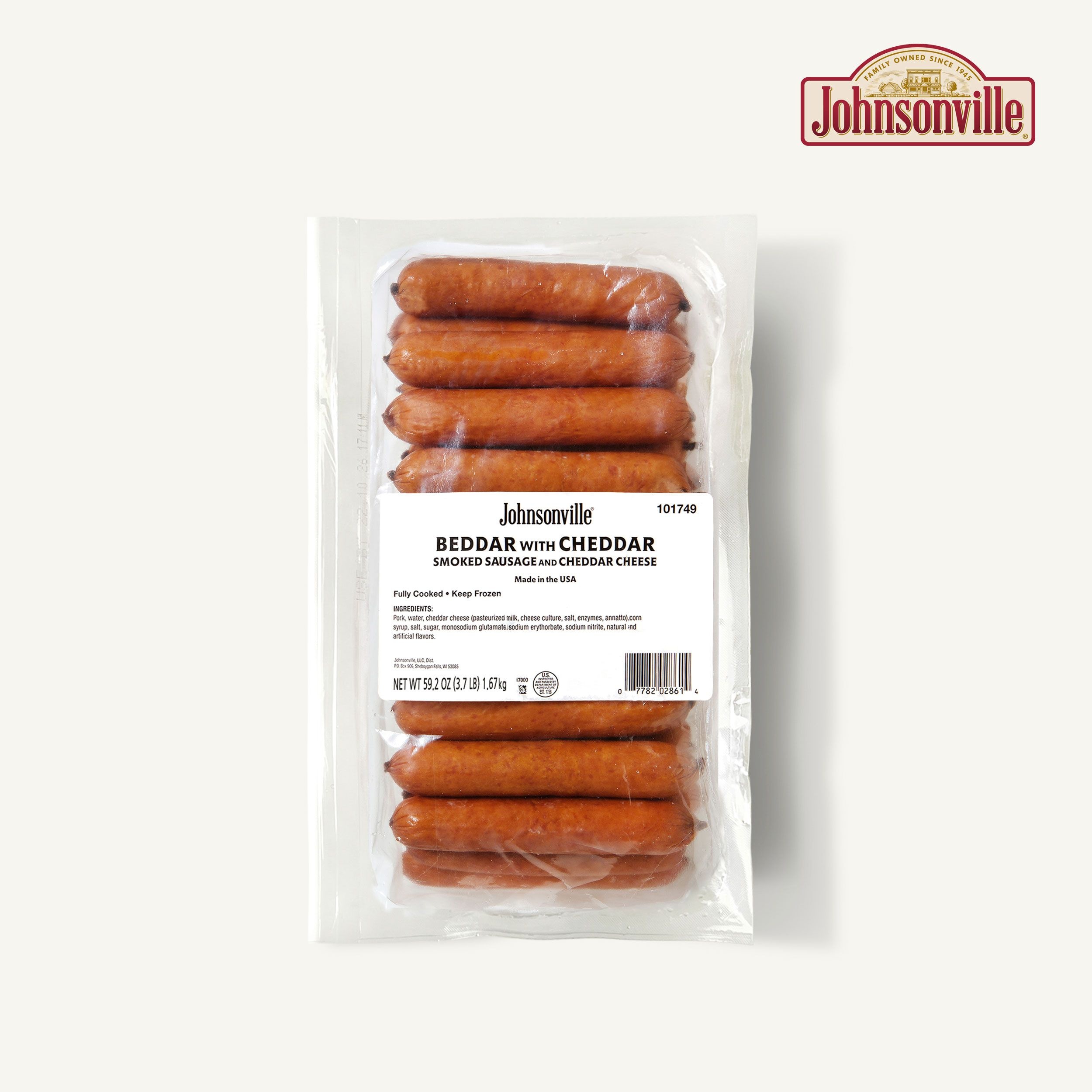 [Johnsonville] 쟌슨빌 소시지(베다체다) 1670g(27개입)