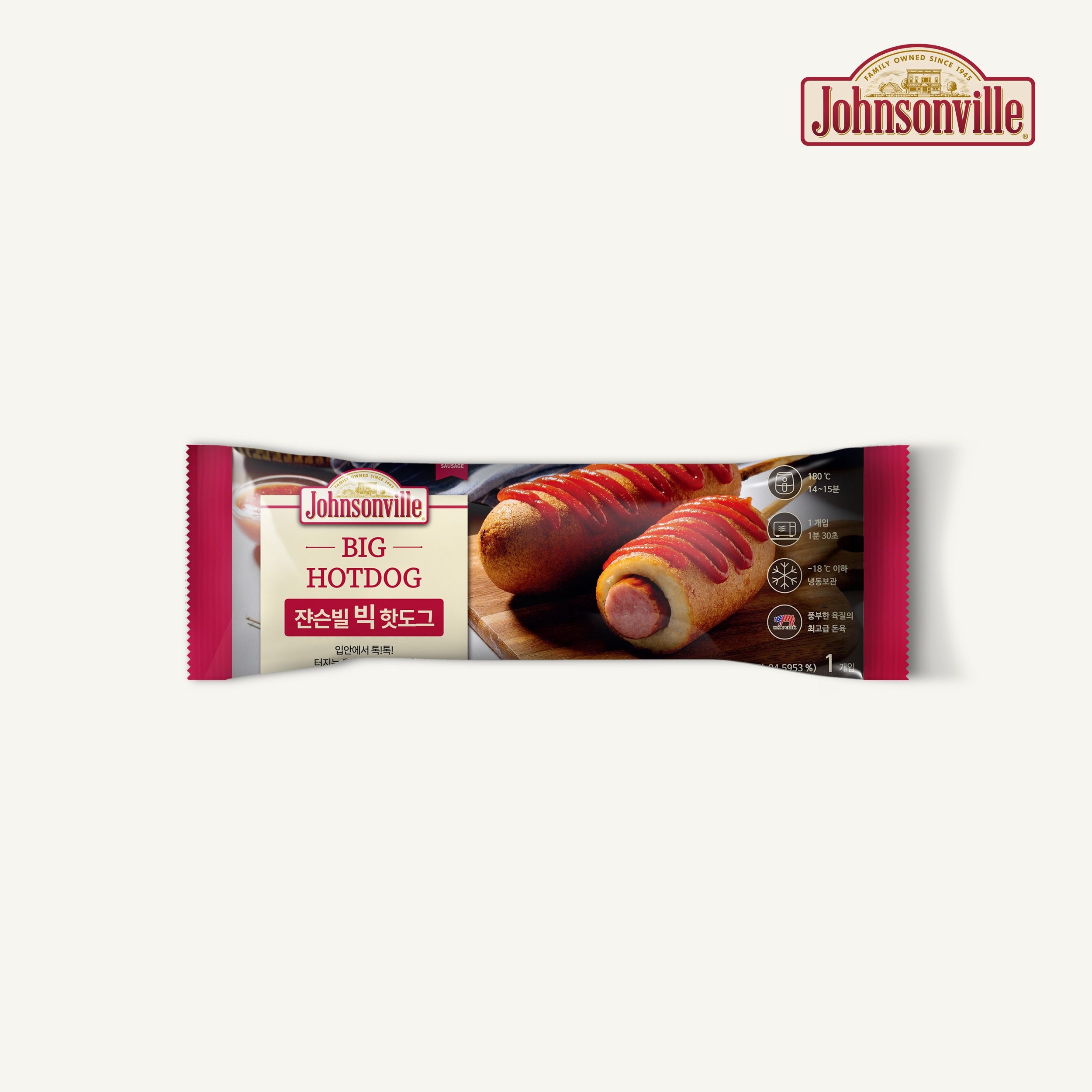 [Johnsonville] 쟌슨빌 빅핫도그 115g(10개입)