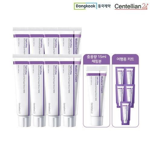 [TV상품]★특가★ 2025 NEW 동국제약 마데카 크림 타이트 리프팅 (크림 50ml*8+...