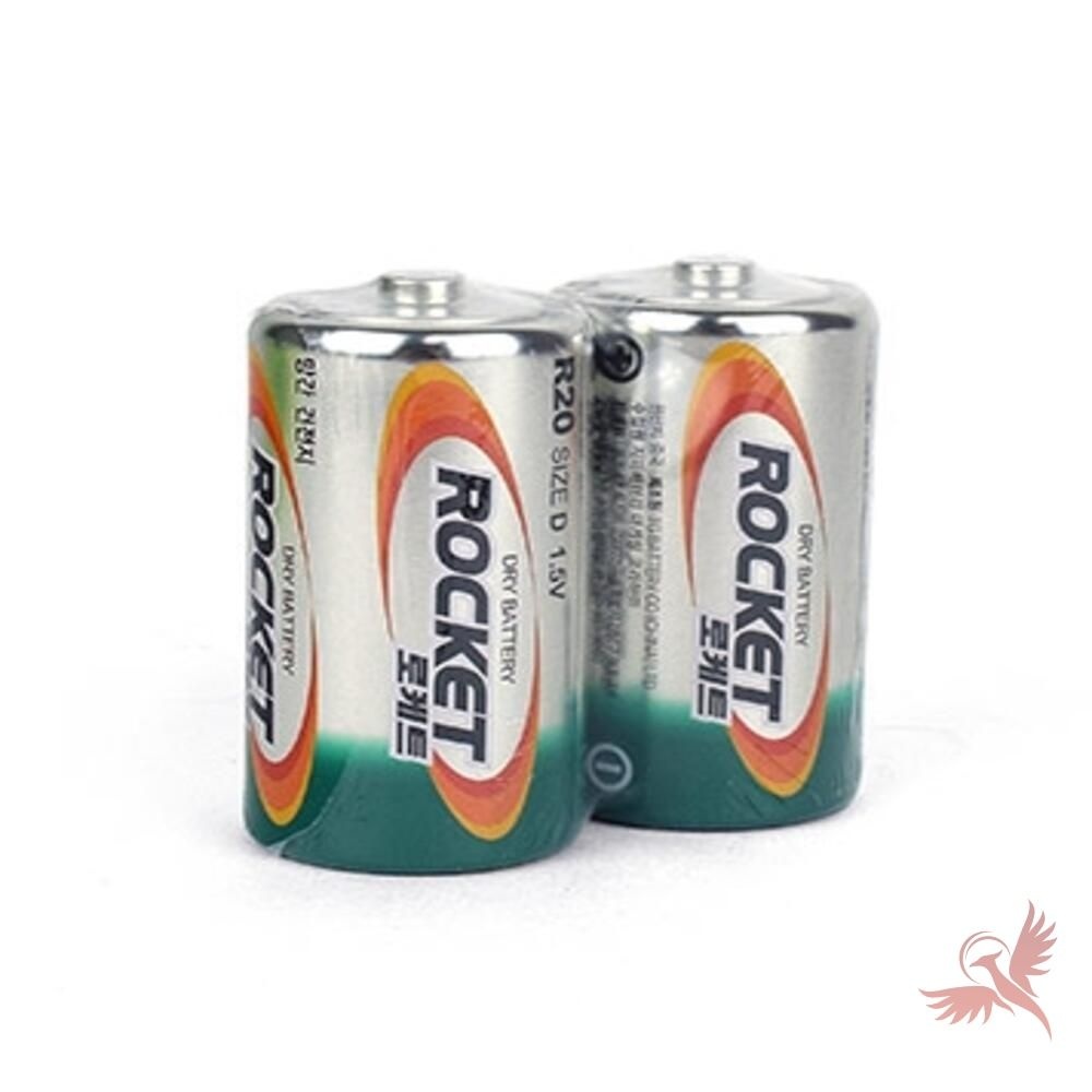 캔캔바바 로케트 DM랩 2입X12개 1타 망간 건전지 손전등