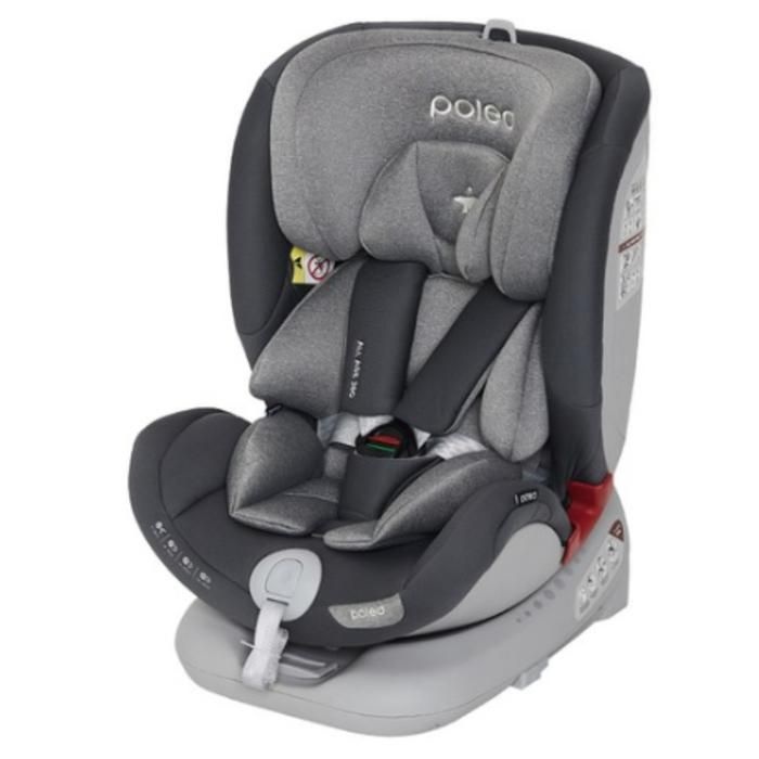 폴레드 올에이지 360 회전 전연령  카시트 새틴실버