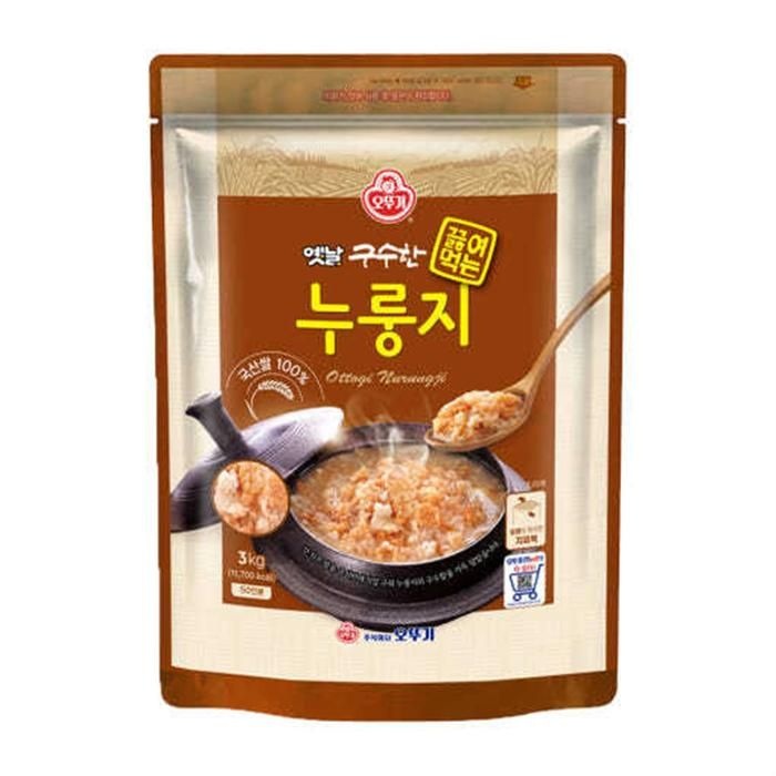 상세페이지 참조 오뚜기 옛날 구수한 여먹는 누룽지 3KG