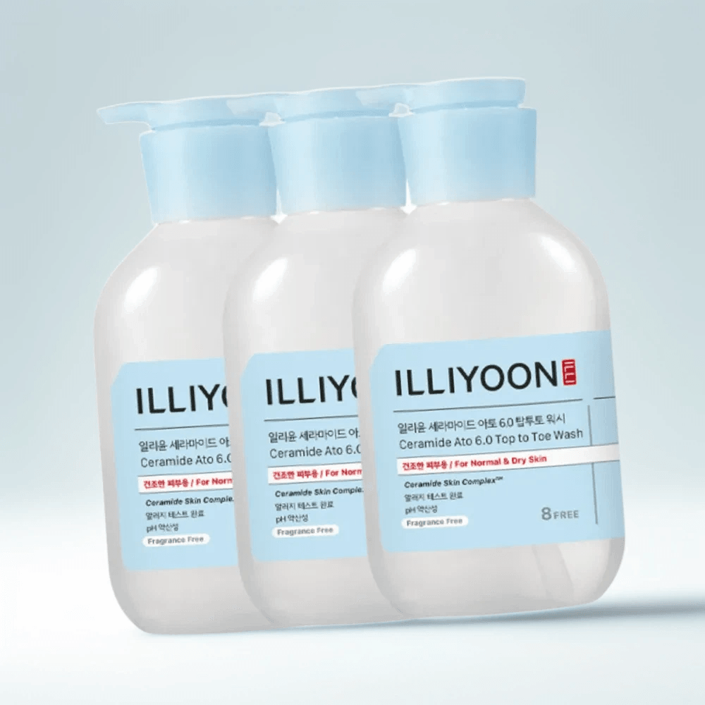 일리윤 세라마이드아토 6.0 탑투토워시 3개 총 1500ml