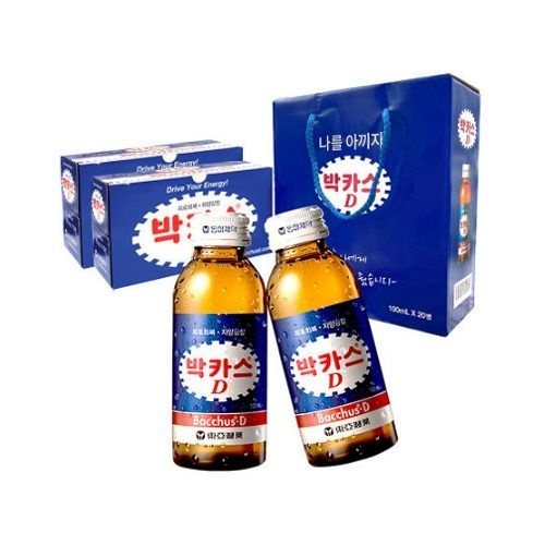 박카스 카페인 D 타우린 음료 자양강장제 박카스 d 100ml 100병