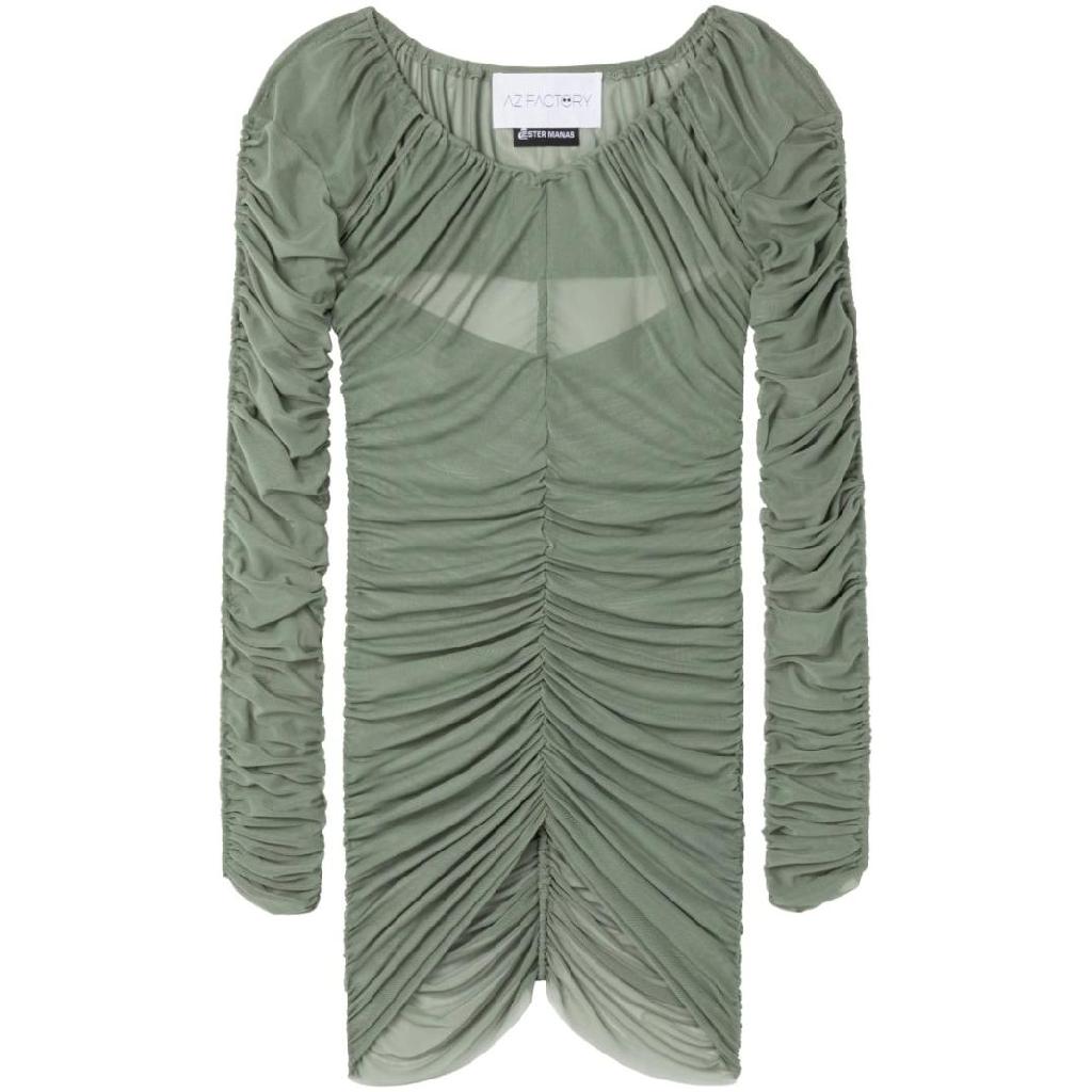 에이지 팩토리 AZ Factory AZ 팩토리 X 에스터 마나스 주름 디테일 탑 22TOP087ME1 TP424609556