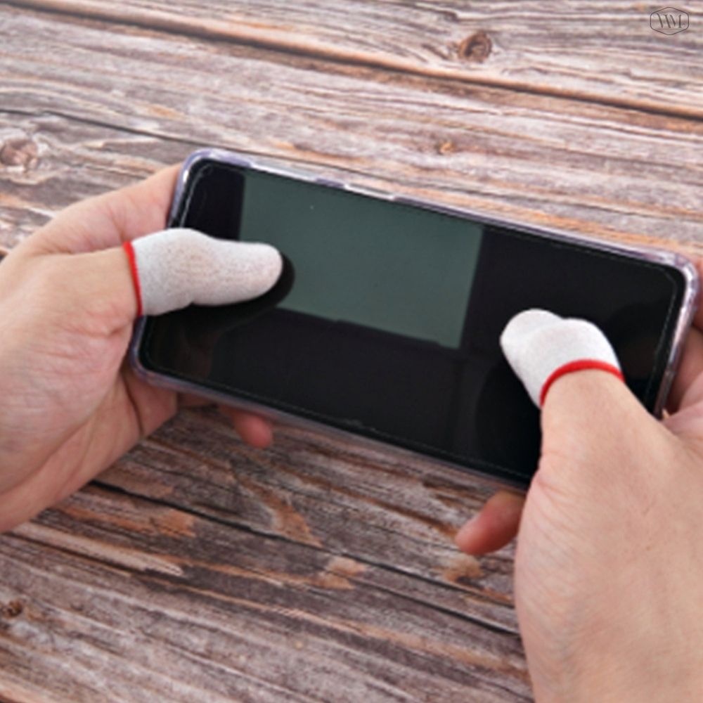 게이밍 골무 모바일 게임 엄지 장갑 터치 민감도 향상 핸드폰용