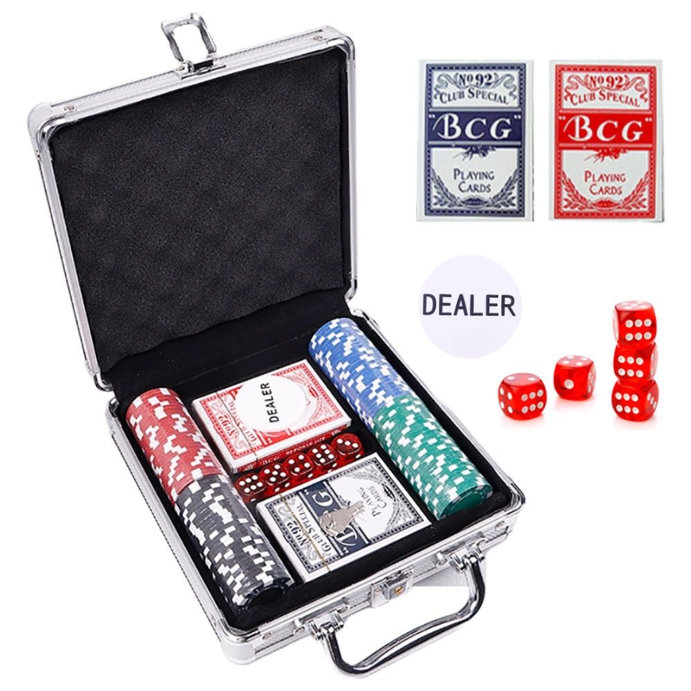 [영라이즌]카지노게임 포커칩 컬러칩 홀덤 알루미늄 하드케이스 풀세트 패키지