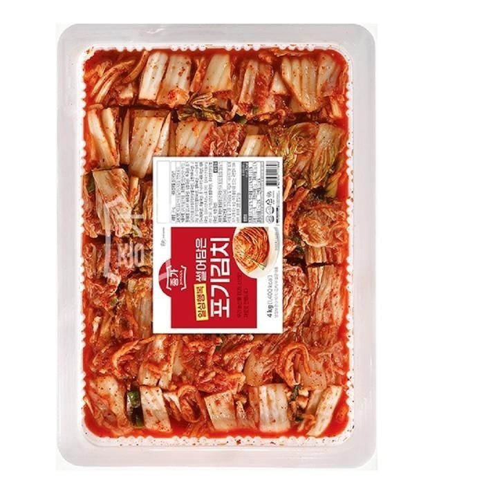 종가 [DAEWON.A.R] 일상행복 썰은 대용량 포기김치 4kg 썰필요없고 바로먹는 126460