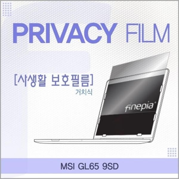 MSI GL65 9SD 거치식 정보필름