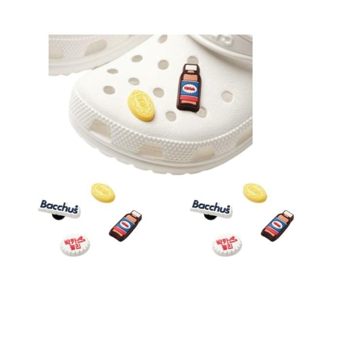 효성에스피 박카스 굿즈 실리콘참 4종 X2세트 여름 지비츠 추천