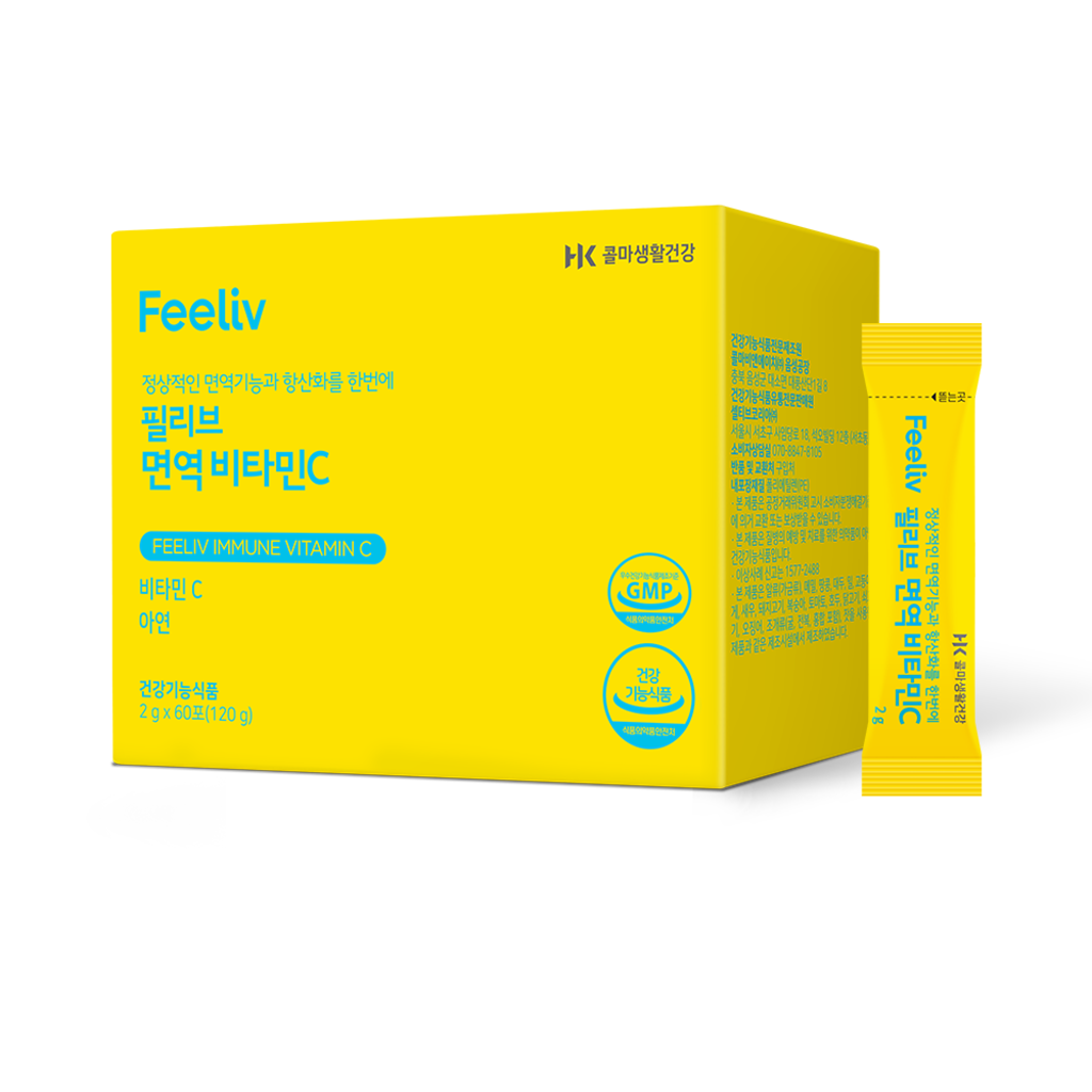자체제작 필리브 면역비타민C 1박스 (60포) -최저가 판매-
