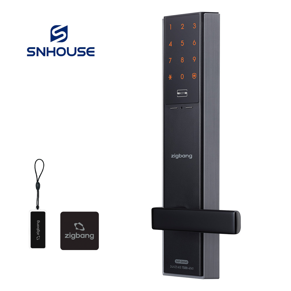 [셀프설치] 직방 삼성 디지털도어락 현관문도어락 번호키 현관도어락 SHP-DH540