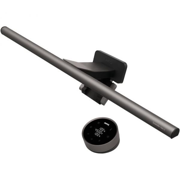 [해외] 벤큐 BenQ|스크린바 Halo 2 모니터 라이트바|무선컨트롤러·눈부심방지|USB