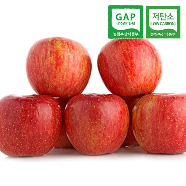 [GAP] 저탄소 인증 문경 약돌사과 3kg / 5kg
