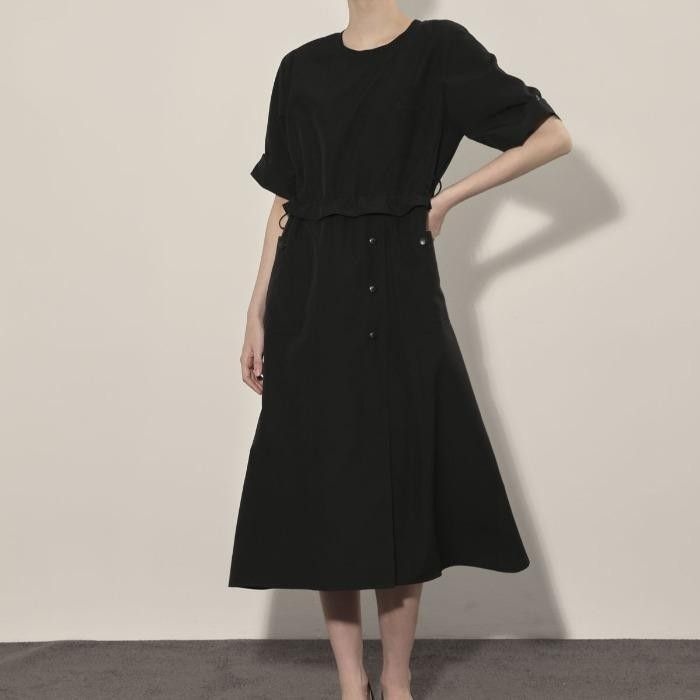 MG01 니트에리 스트링 원피스 VVCOA4F7261 41153561 966386 올리비아로렌