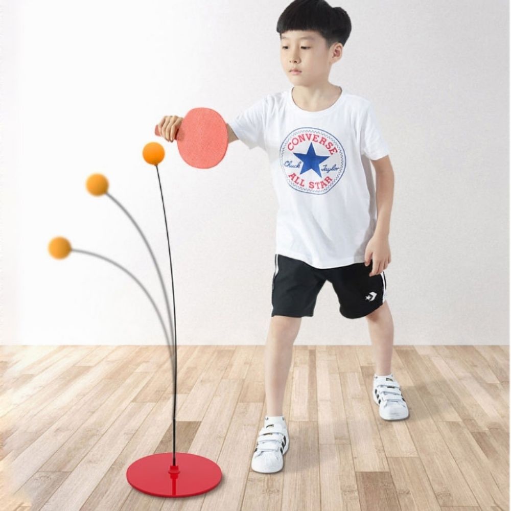 실내용 탁구연습기 자동스윙 훈련도구 어린이용 높이조절