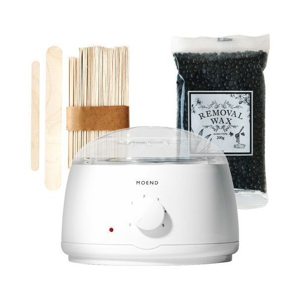 모엔드 모엔드 셀프 브라질리언왁싱 워머기세트 M-90 프리모 블랙200g