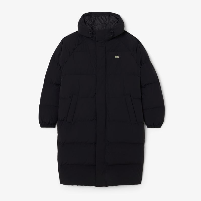 [롯데백화점] 라코스테 남성 롱 패딩 블랙 BH9183-55N_031 LE1220427882